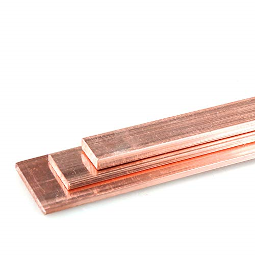 Railkoper rood 40x10mm L=4mtr