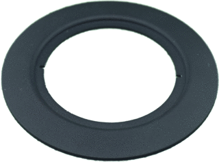 Thon 22033OR opvulring zwart rond 123mm