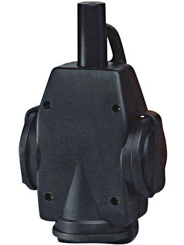 ABL 1473190 rubber 3 voudige hangkoppeling IP20