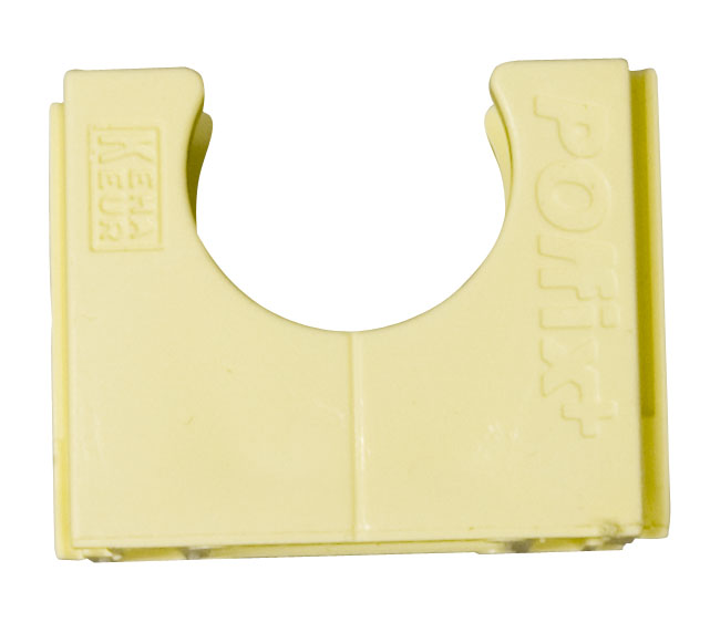 Pipelife Polfix klemblok 1" creme