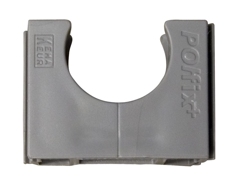 Pipelife Polvast klemblok 5/8" grijs