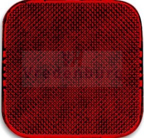 BJ 2526-12 lens voor lichtsignaal rood si