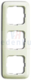 BJ 2513-212-506 creme afdekplaat 3 voudig si