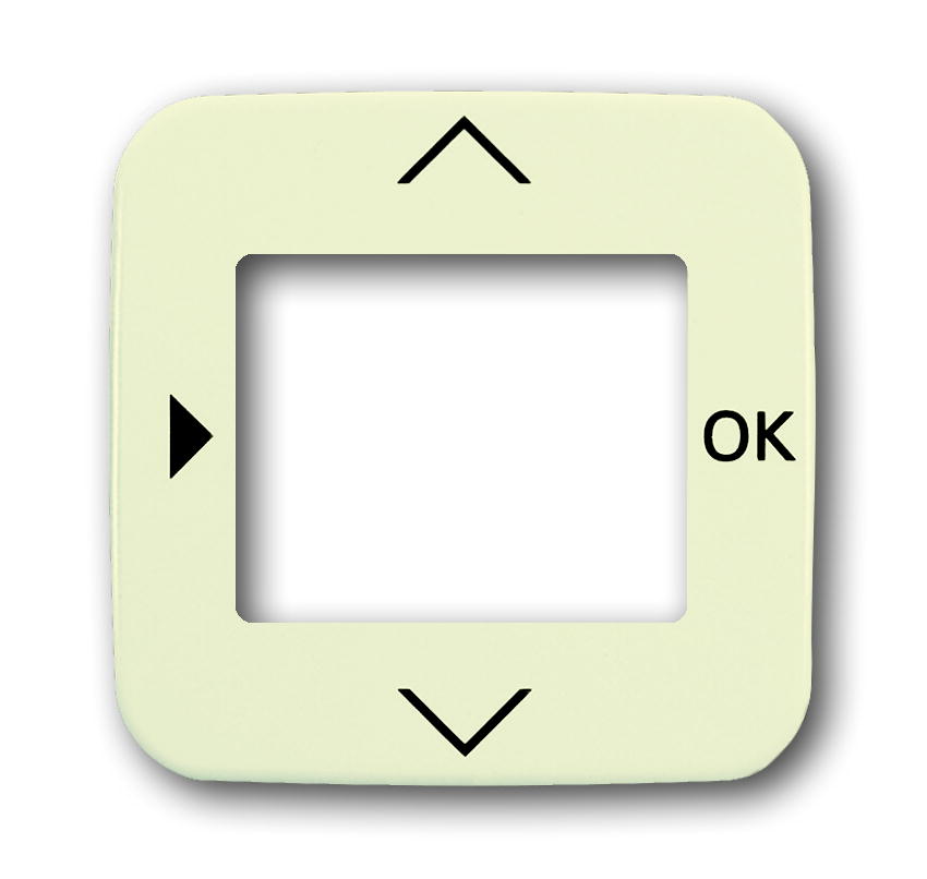 BJ 6435-212 Centraalplaat Comforttimer Creme