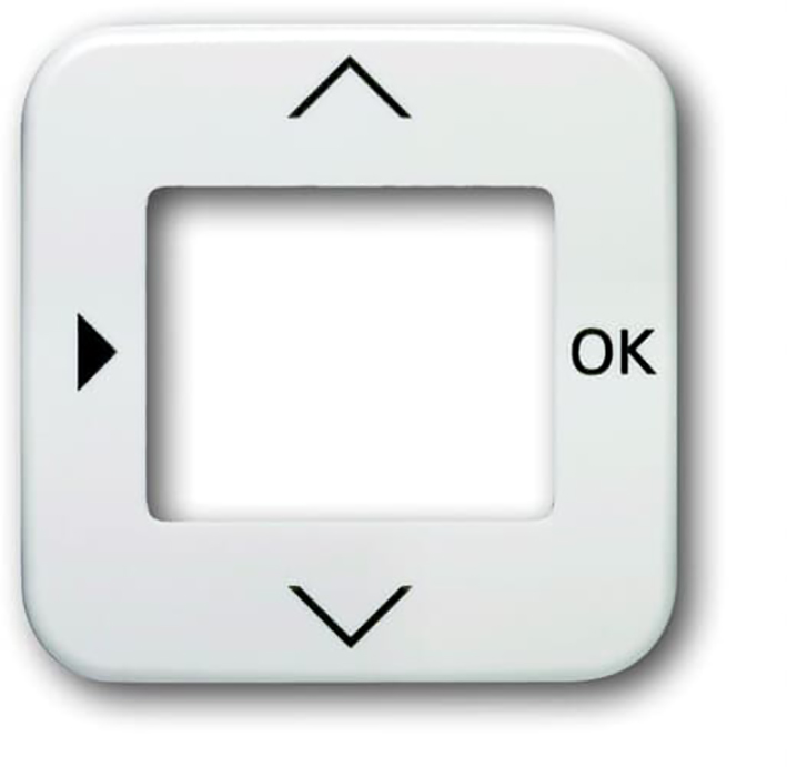 BJ 6435-214 Centraalplaat Comforttimer Alpinwit