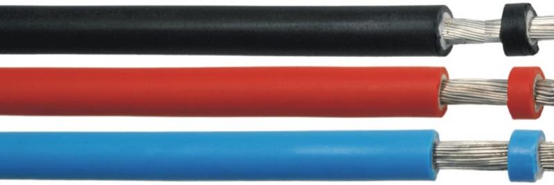 Solarkabel H1Z2Z2-K 6mm2 blauw haspel 500 meter