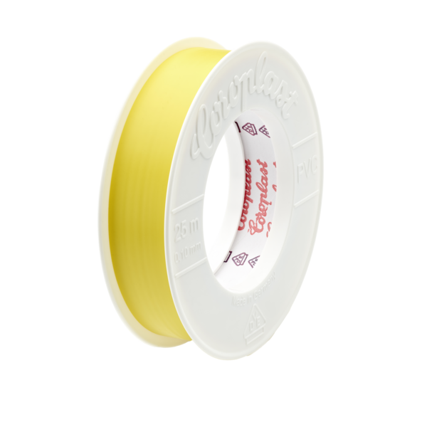Coroplast tape 19x25 geel