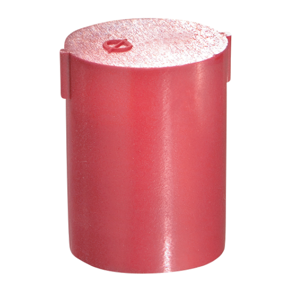 Wiska BS6 sprint blindstop kunstof rood 6mm