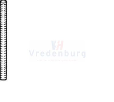 van Geel 8234100 draadstang M10x2 meter