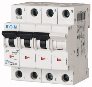 Eaton 278943 FAZ-B installatieautomaat 6A 3P+N
