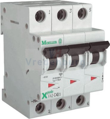 Eaton FAZ-C16/3 installatieautomaat 3P/16A