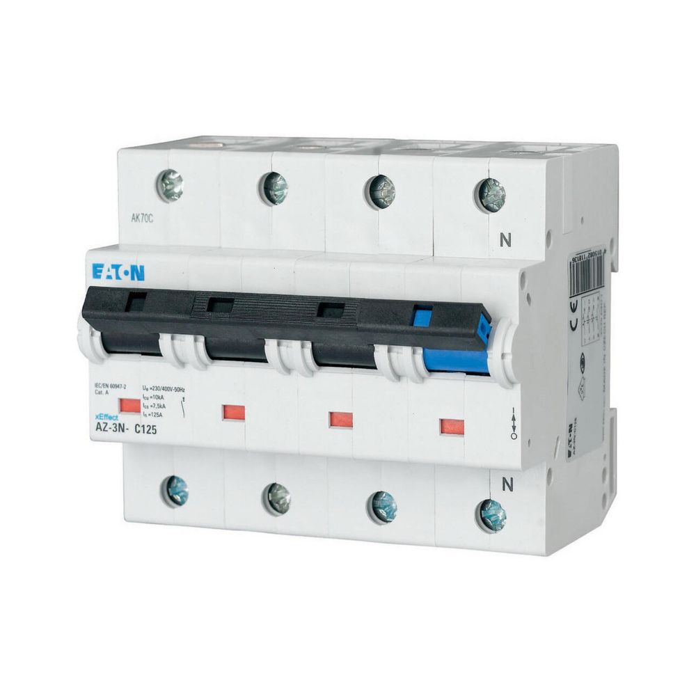 Eaton AZ-3N-C80 installatieautomaat 3P+N/80A