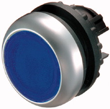 Eaton M22-DL-B verlichte drukknop tip blauw