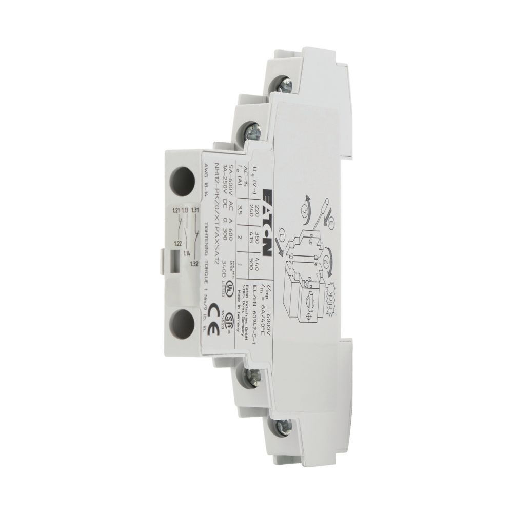 Eaton NHI12-PKZ0 Hulpcontact 1xNO + 2xNC