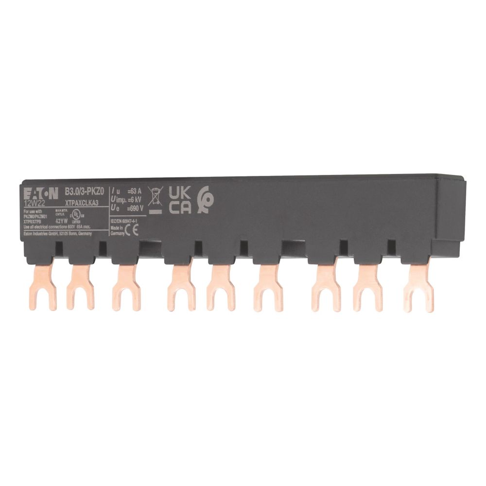 Eaton B3.1/3-PKZ0 3P 63A doorverbinding 3 voudig