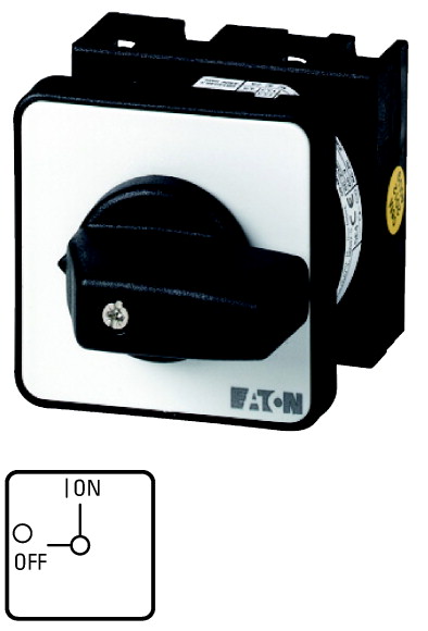 Eaton T0-1-102/E aan/uit schakelaar 2-polig inbouw