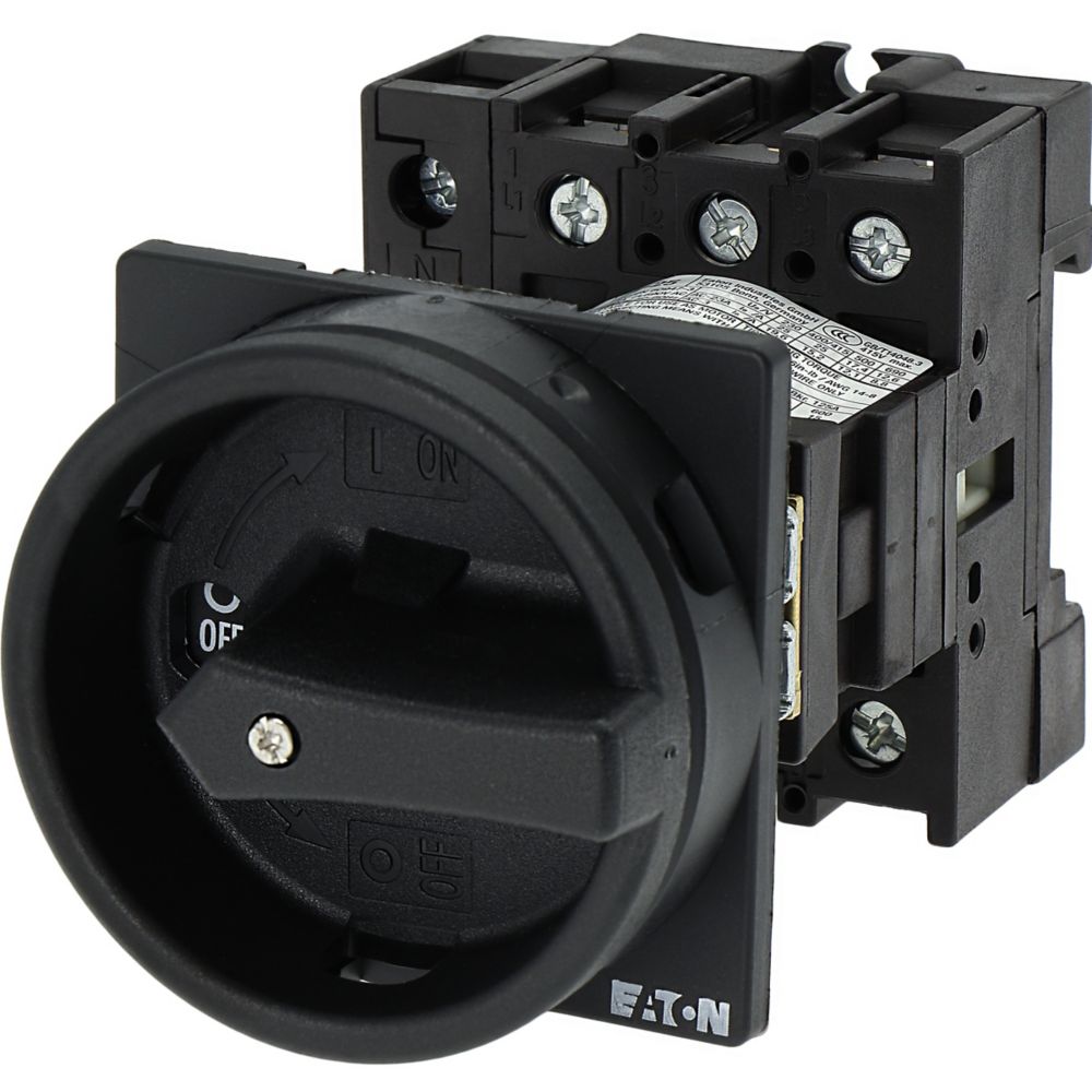 Eaton P1-25/V/SVB-SW/N hoofdschakelaar met nul 25A