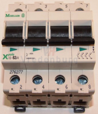 Eaton 276277 IS-63/4 hoofdschakelaar 4p/63A