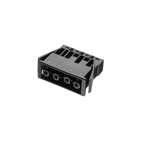 Adels GST18/4 Chassisdeel 4 polig female zwart