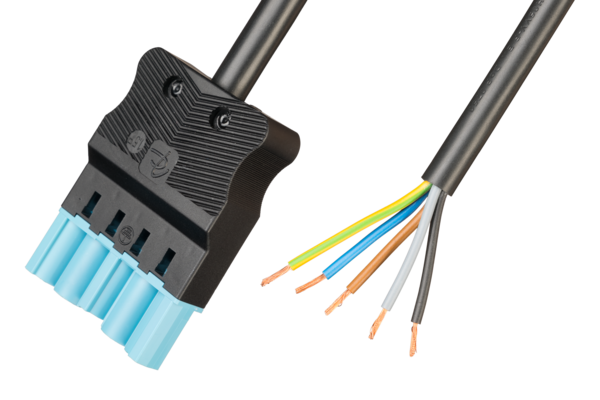 Adels AC166 ALCGD/515 DALI aansluitsnoer 3mtr male