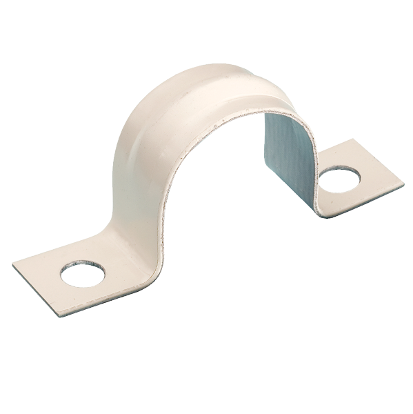 JMV 9100009 wit gelakt ijzeren zadels 19mm