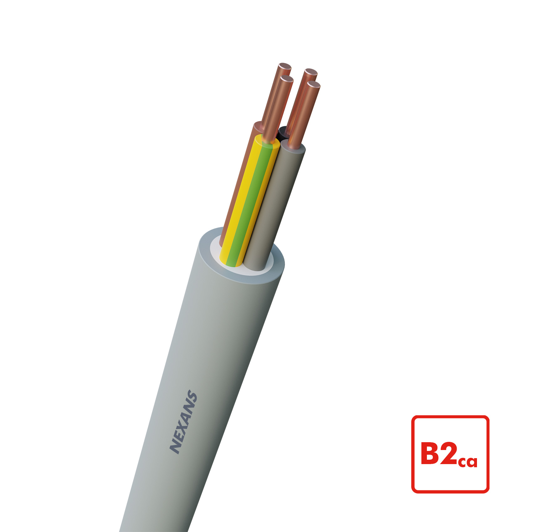 Nexans Alsecure YMz1K B2ca 4x1,5mm2